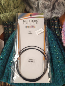 Knitter's Pride Dreamz Knitting Needles -size 24in cord